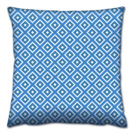 Aberto Design Cojín Multicolor 43 x 43 cm con Relleno de Silicona